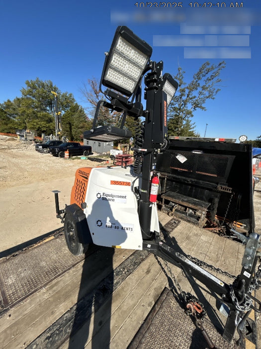 2023 Generac MLT2 Diesel, Flex Switch 120V Input, Powerzone Controller, 
(4) 320W LED Lights, 4kW Generator, 39.9 Gal Fuel Tank, 2" Ball, T3