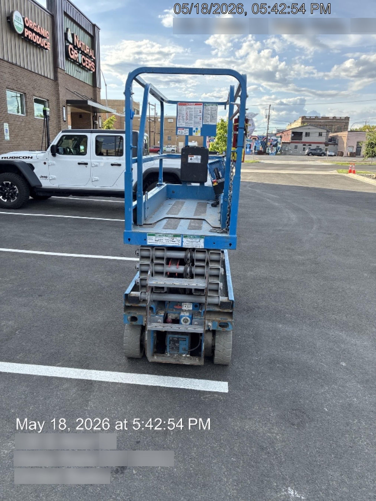 2020 Genie GS-1930 Fixed rails with chain entry gate - Pre A92.20, 800W Inverter