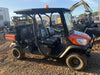2019 Kubota RTV-X1140W-H 4wd Utility Cart, LED Strobe, Windshield Tempered Glass, Plastic Canopy, Wire Harness Kit, Backup Alarm