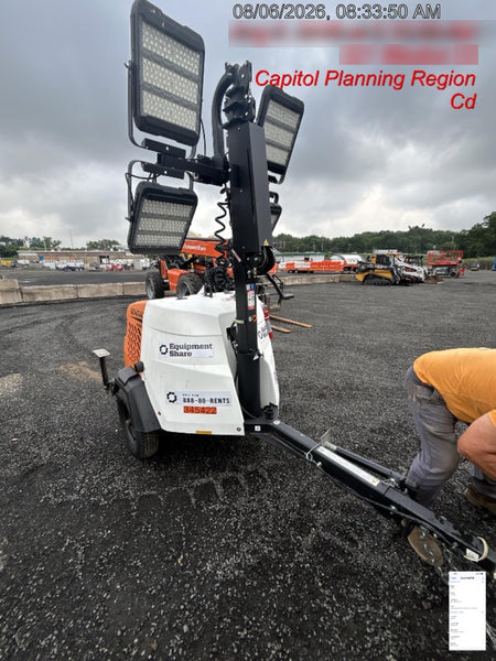 2023 Generac MLT2 Diesel, Flex Switch 120V Input, Powerzone Controller, (4) 320W LED Lights, 4kW Generator, 39.9 Gal Fuel Tank, 2" Ball, T3