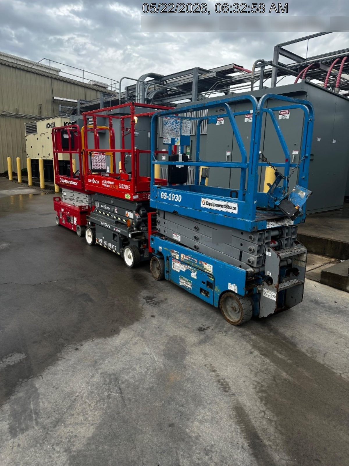 2019 Genie GS-1930 Fixed rails with chain Entry