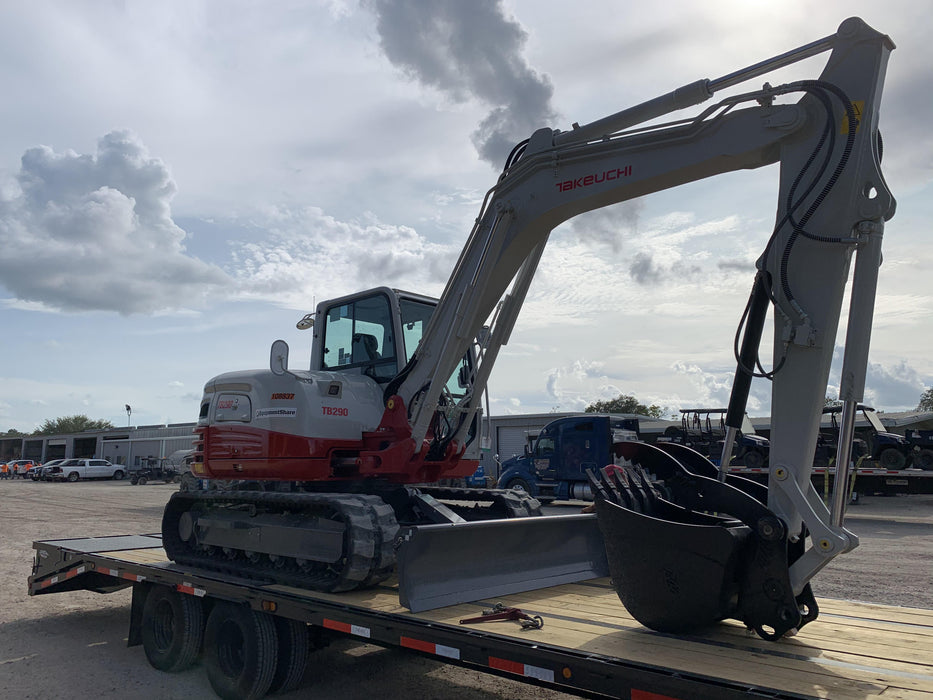 2020 Takeuchi TB290C Cab/Heat/Air, Rubber Tracks, Manual TAG QC