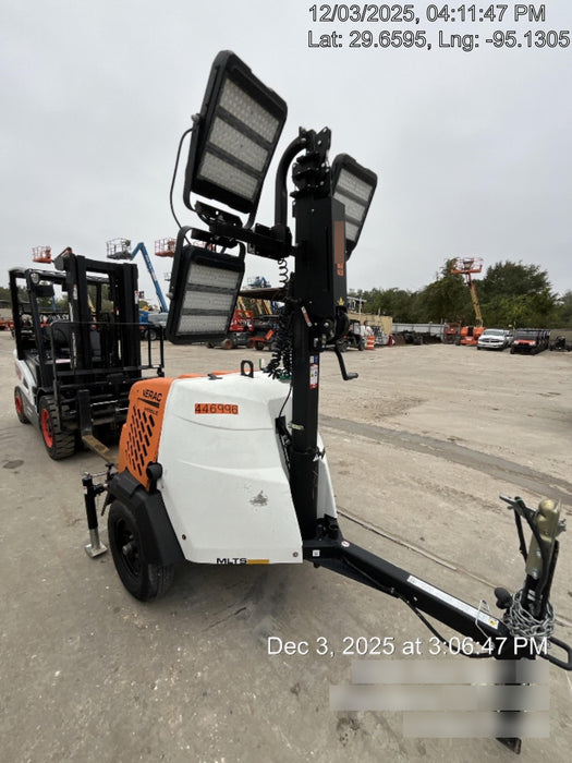 2024 Generac MLTS-4 2.4kW, Mitsu Eng, Analog, LED, Diesel.