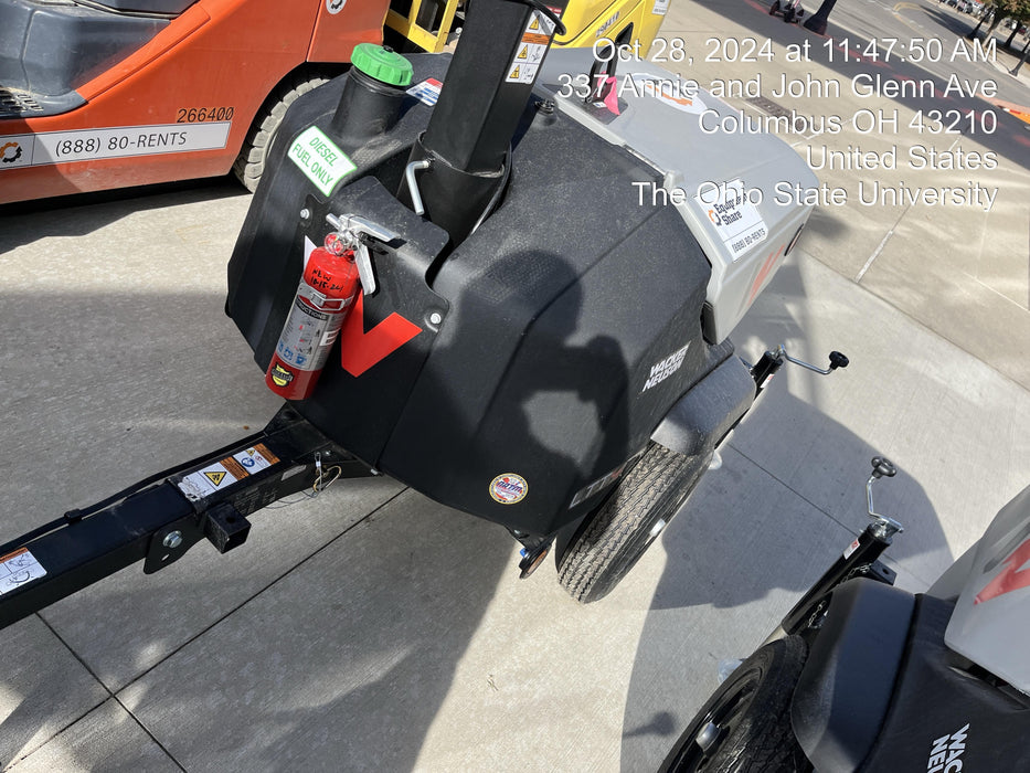 2024 Wacker Neuson LTT4 Diesel, Kohler KDW702, Deep Sea Controller, Auto Start, LED 320W, Bypass Outlet, T3