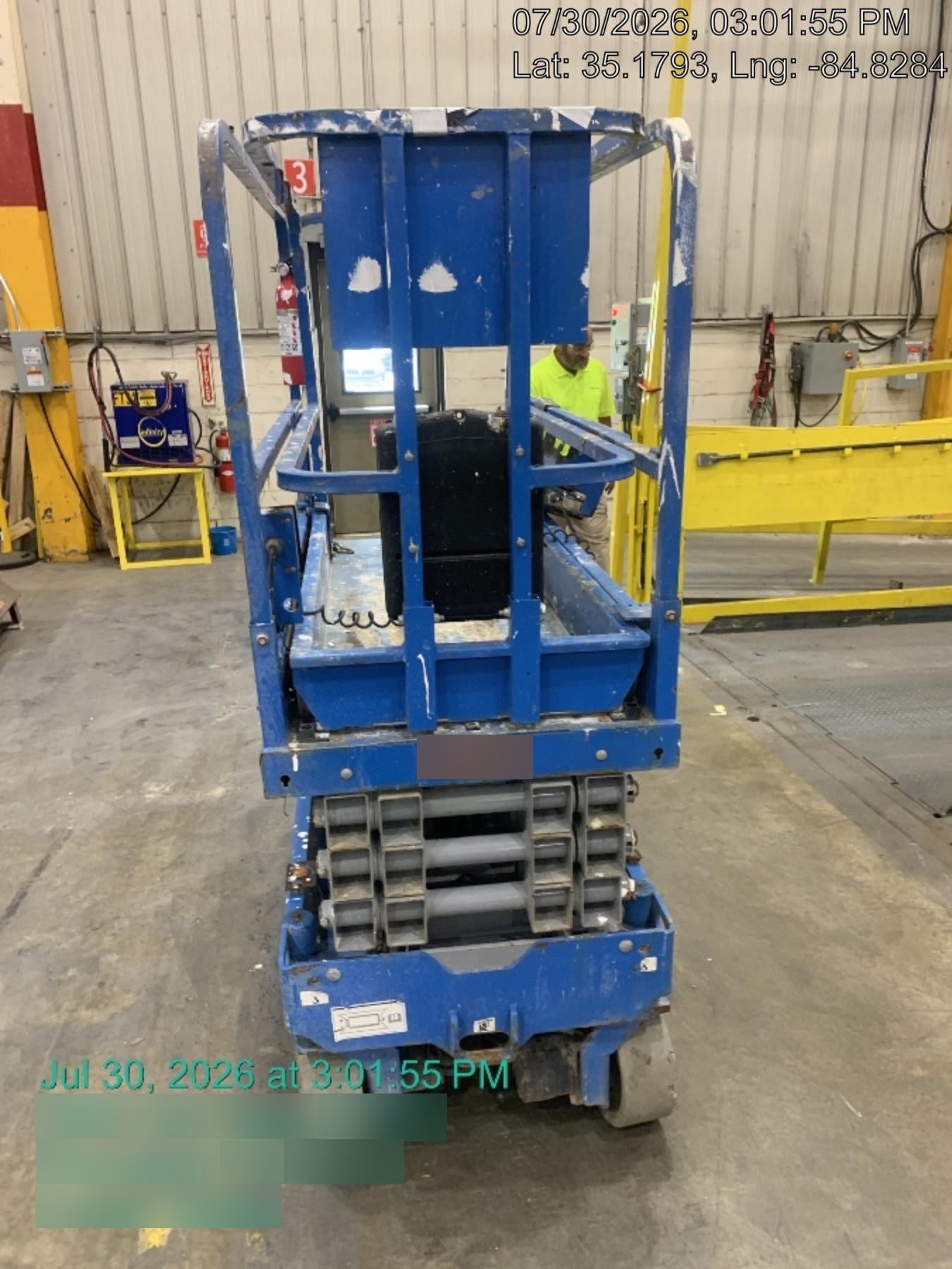 2019 Genie GS-1930 Fixed Rails with Chain Entry