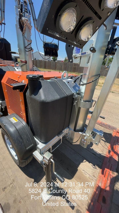 2024 Wanco WLTT-4MM4K Diesel, Deep Sea Controller, Shore Power Plug, Auto Start, (4) 350W LED Floodlights, 4kW Generator, 60 Gal Fuel Tank, 2" Ball, T3