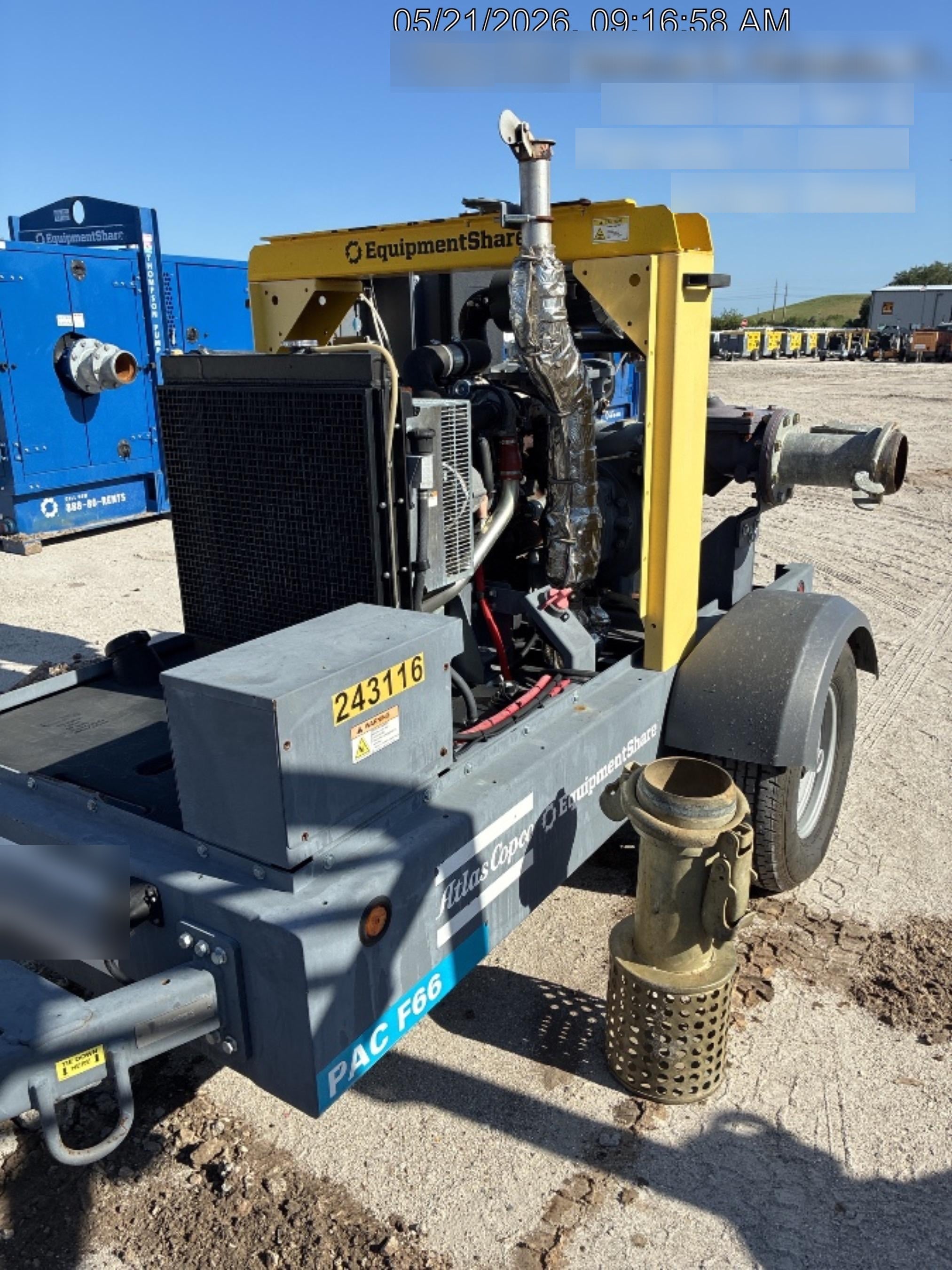 2022 ATLAS COPCO PAC F66 KD