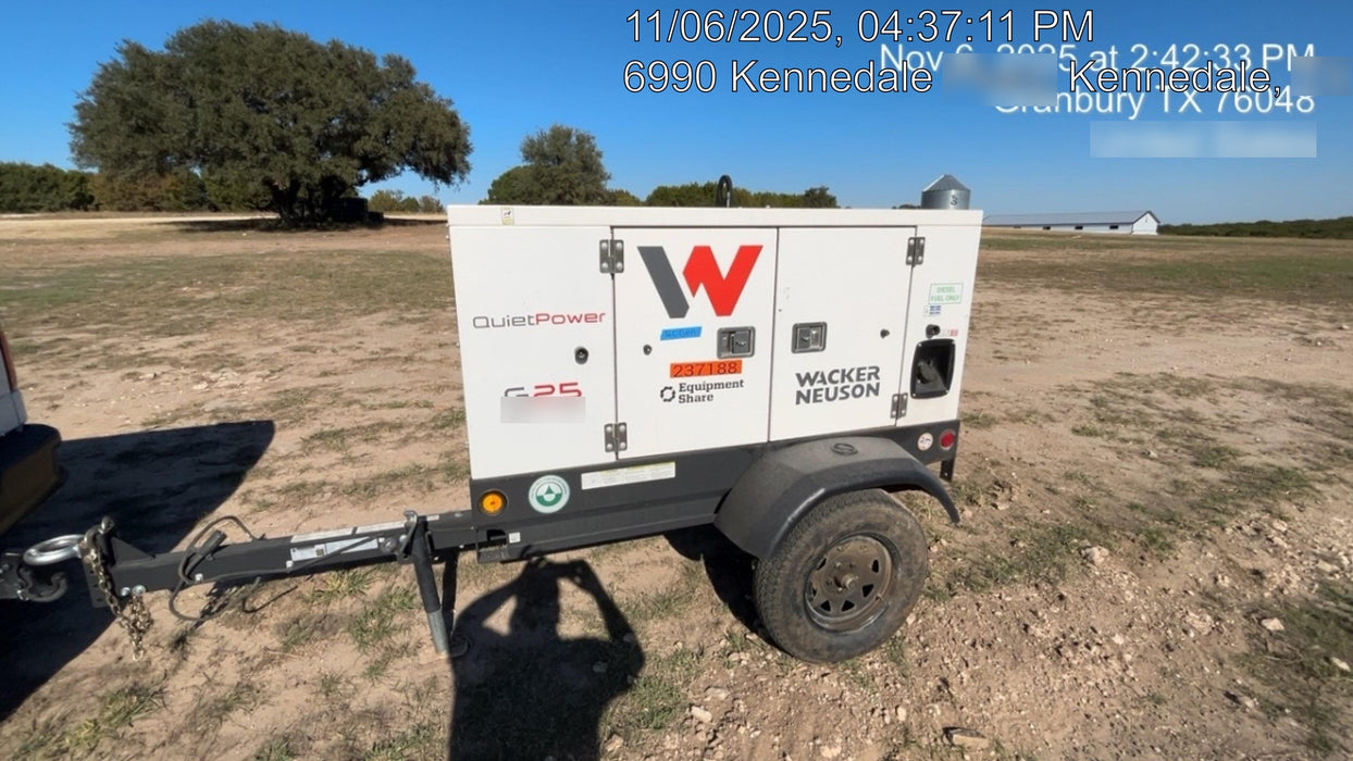 2022 WACKER NEUSON G25