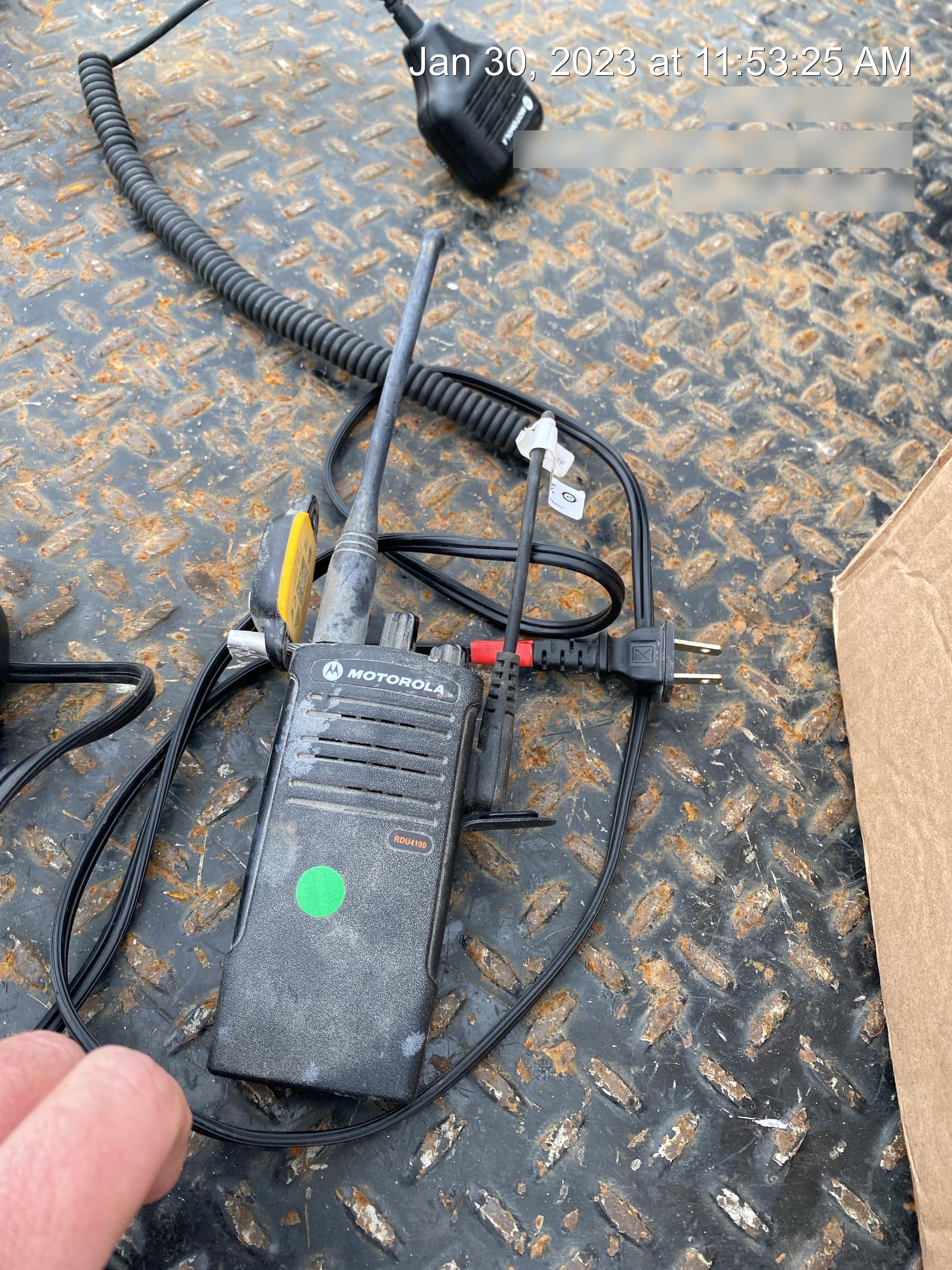 2020 MOTOROLA RDU4100