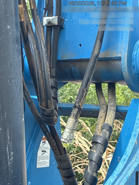 2018 Genie GTH-636 GTH-636 w/Open ROPS, Solid Tires, beacon/work lights, 48" carriage/forks