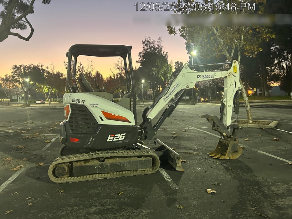 2021 BOBCAT E26