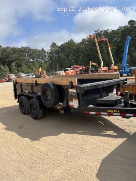 2025 BIG TEX TRAILER 16LP-14BK6SIRPD