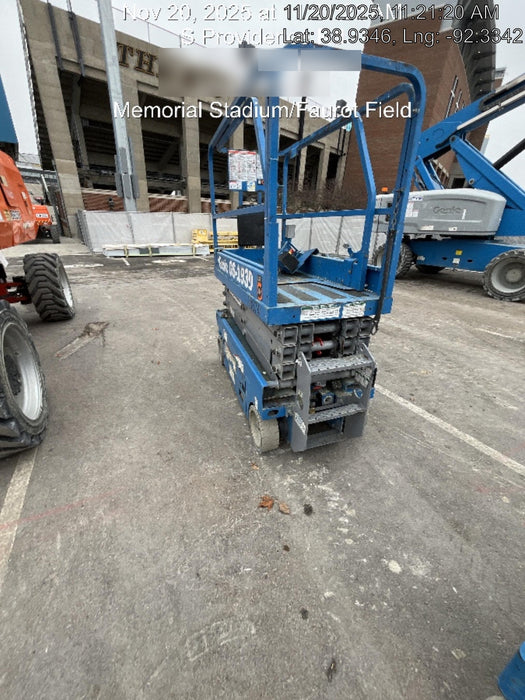 2020 Genie GS-1930 Solid Non Marking Tires, Beacon, Folding rails with half height swing gate