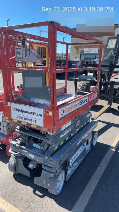 2019 Skyjack SJIII-3219 Standard Options