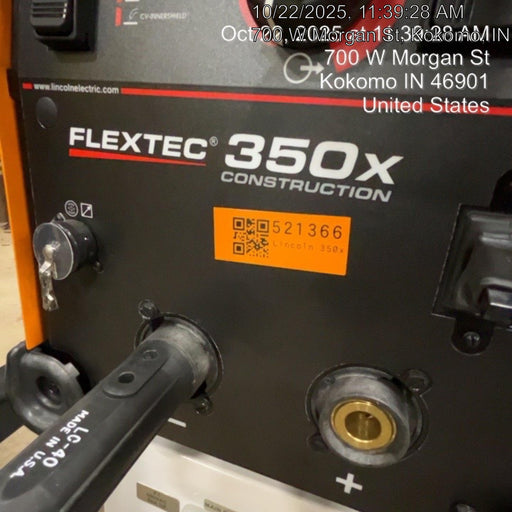 2025 LINCOLN ELECTRIC FLEXTEC 350X