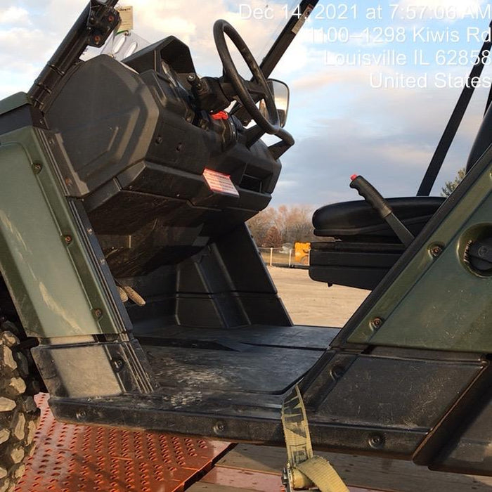 2021 Yanmar YU1000 Canopy, Steel Wheel, Poly WindShield, Beacon, Backup Alarm