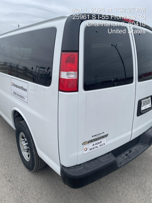 2023 CHEVROLET Express Van - Rental