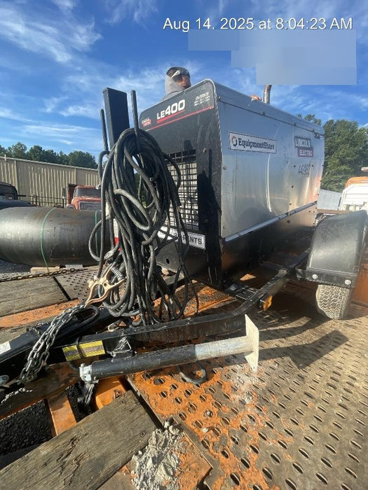 2024 Lincoln Electric LE400 Kubota V1505, Trlr, Cable Rack, Light Kit, ES Decals, T3