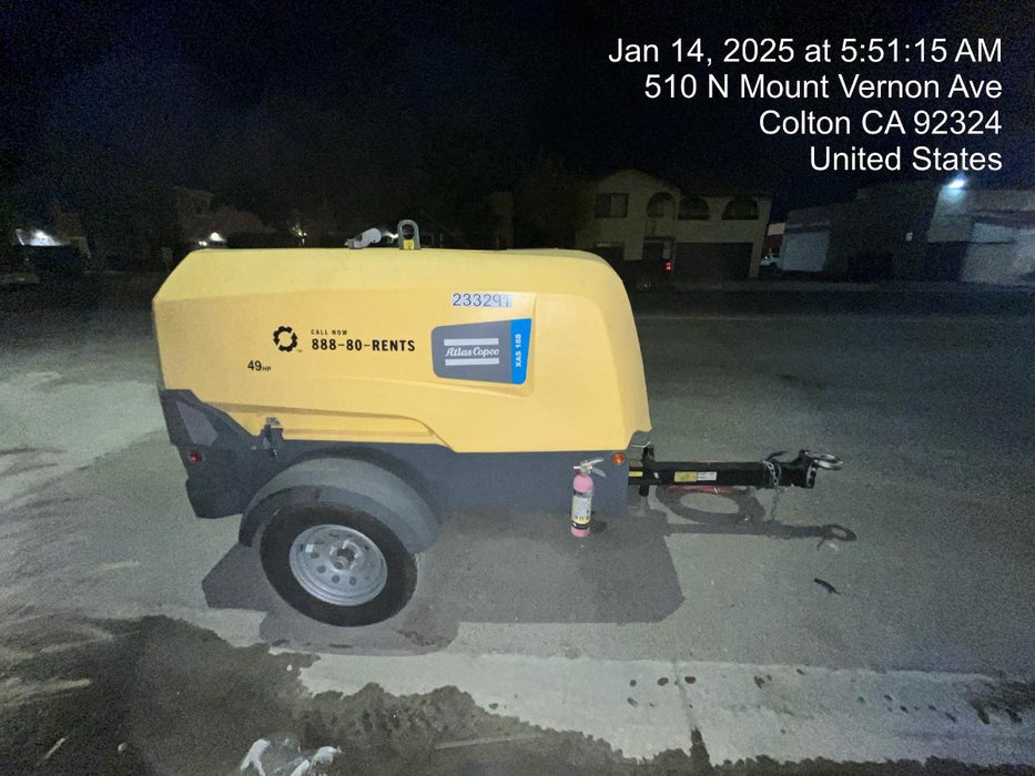 2022 ATLAS COPCO XAS188 CWK