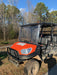 Kubota RTV-X1140W-H 4WD, LED Strobe, Windshield Acrylic Clear, Plastic Canopy, Wire Harness Kit, Backup Alarm