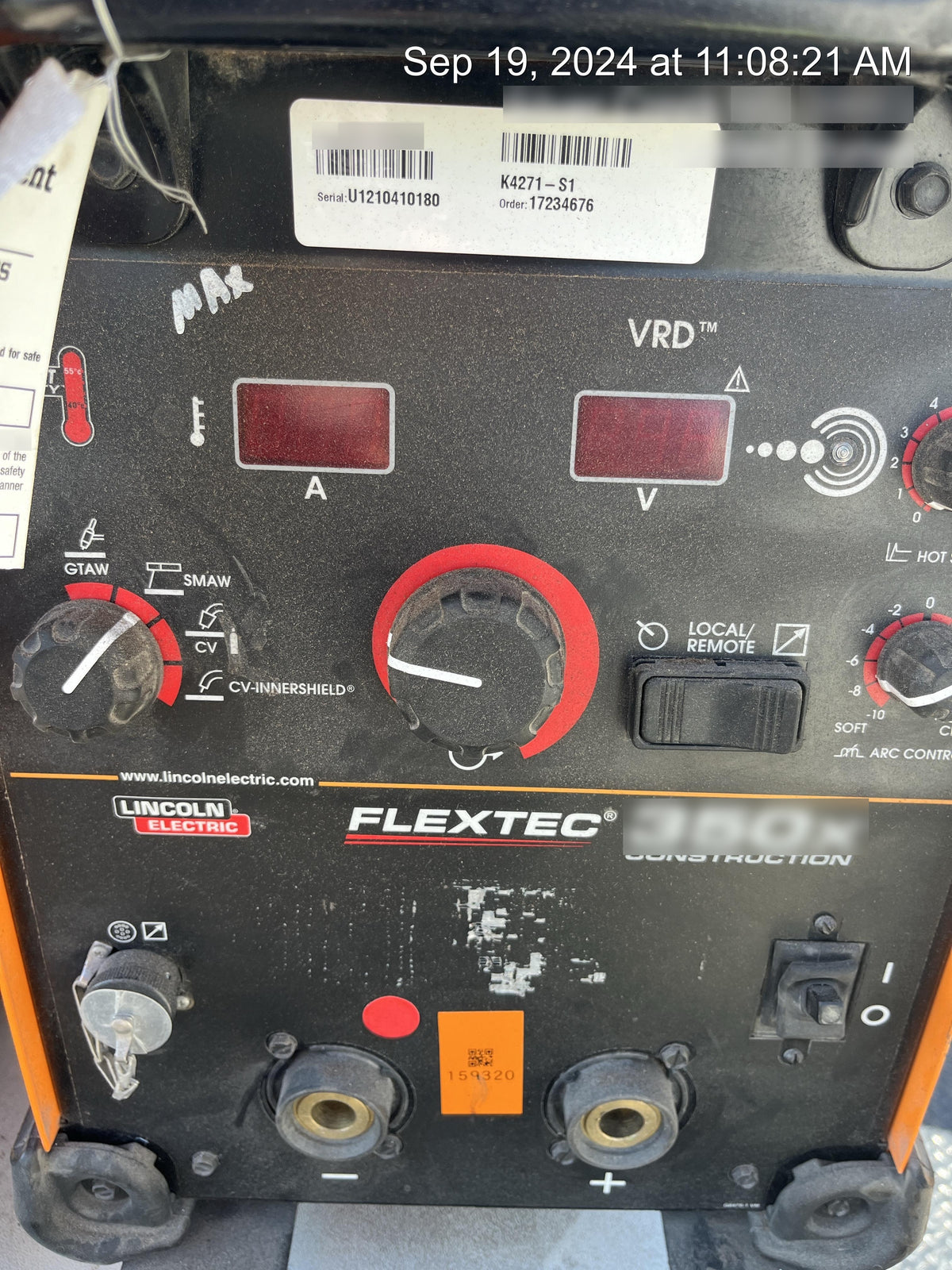 2021 LINCOLN ELECTRIC FLEXTEC 350X
