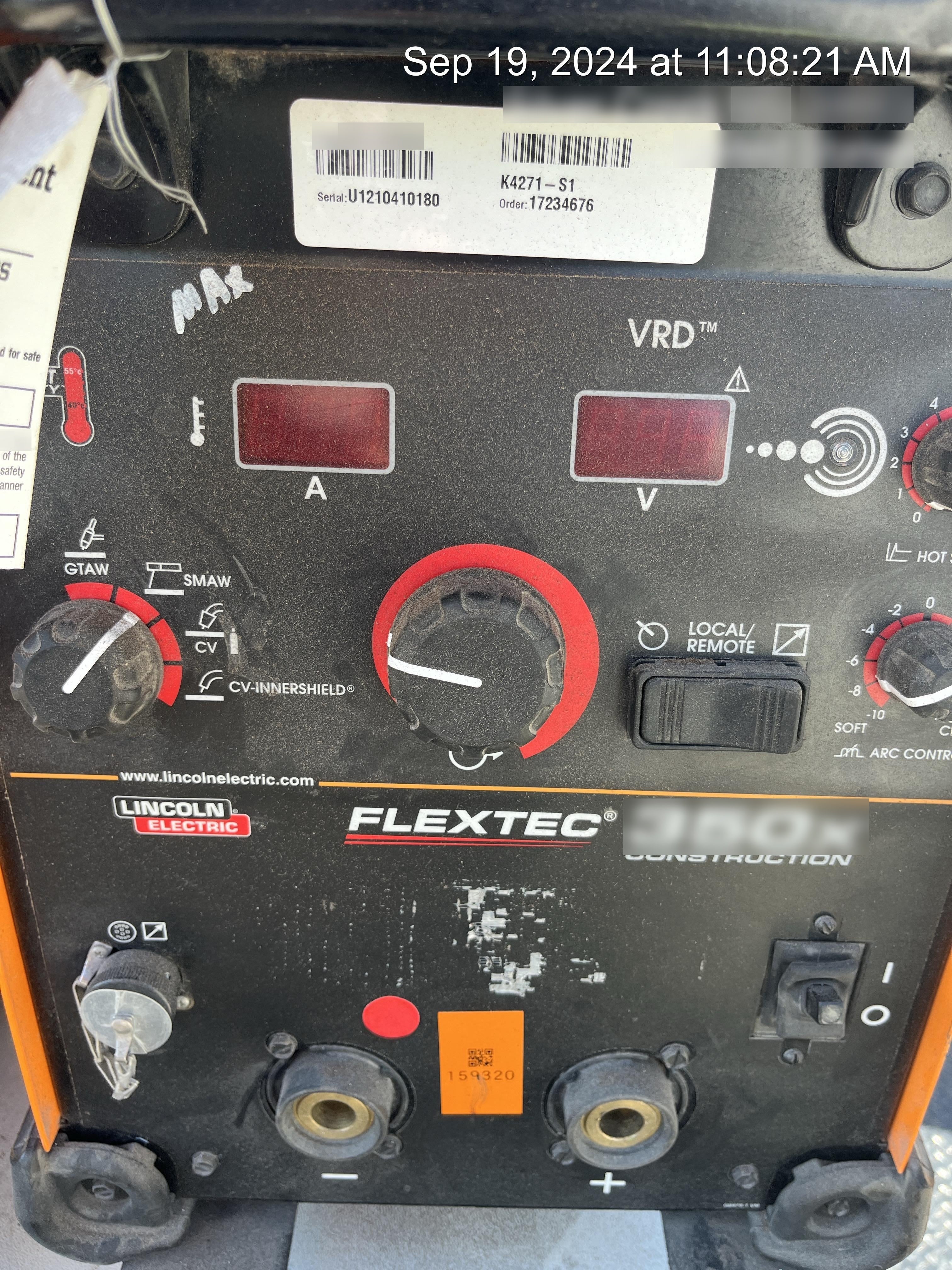 2021 LINCOLN ELECTRIC FLEXTEC 350X