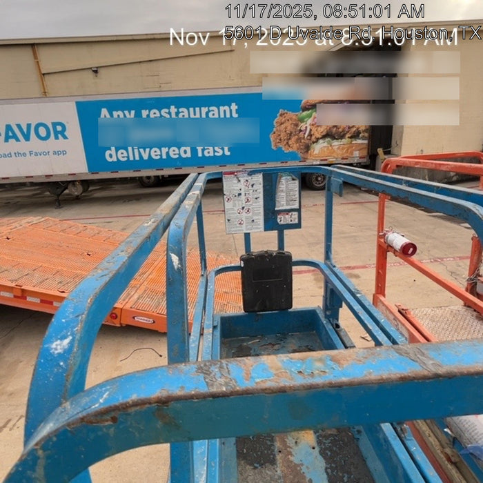 2019 Genie GS-1930 Fixed Rails with Chain Entry