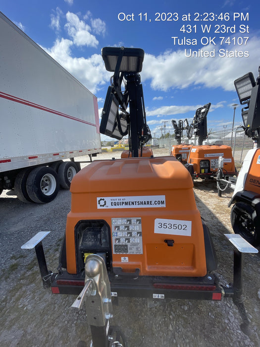 2023 Generac MLT2 Diesel, Flex Switch 120V Input, Powerzone Controller, (4) 320W LED Lights, 4kW Generator, 39.9 Gal Fuel Tank, 2" Ball, T3