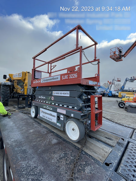 2019 Skyjack SJIII-3226 Standard Options