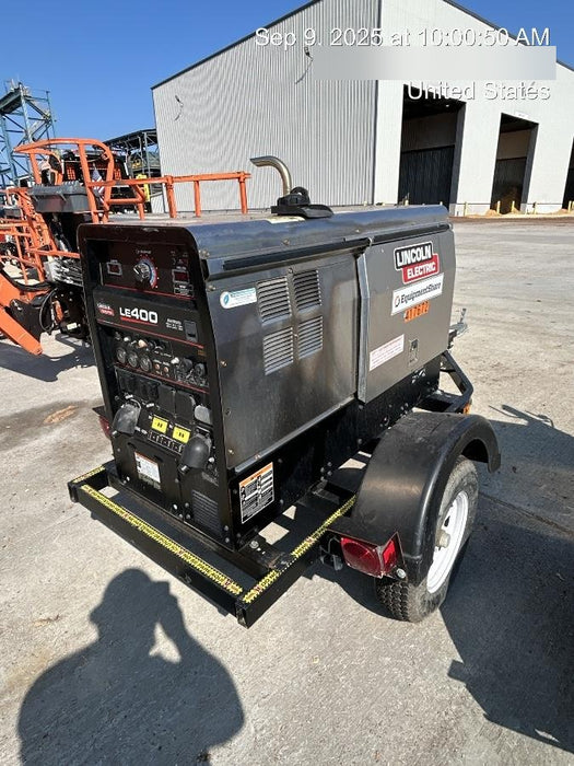 2024 Lincoln Electric LE400 Kubota V1505, Trlr, Cable Rack, Light Kit, ES Decals, T3