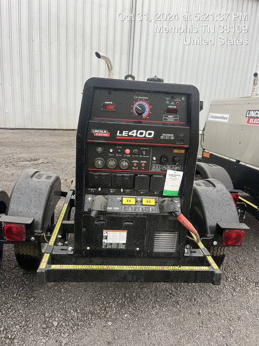 2024 Lincoln Electric LE400 Kubota V1505, Trlr, Cable Rack, Light Kit, ES Decals, T3