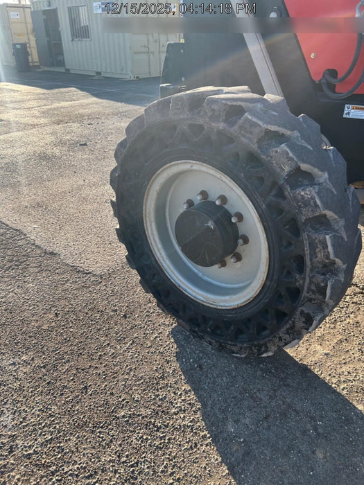 2020 Manitou MTA8044 74hp T4F, Cab/Heat/Air, Cab and Boom LED work lights, Auxiliary Hydraulics, Solid Tires, Amber strobe, Lift Hook w/66" Carriage, 60" Forks