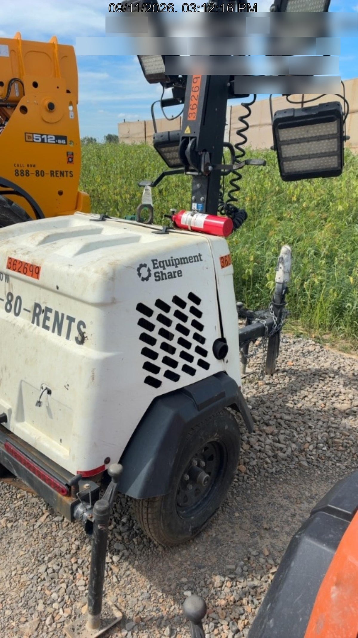 2023 Generac MLT2 Diesel, Flex Switch 120V Input, Powerzone Controller, 
(4) 320W LED Lights, 4kW Generator, 39.9 Gal Fuel Tank, 2" Ball, T3