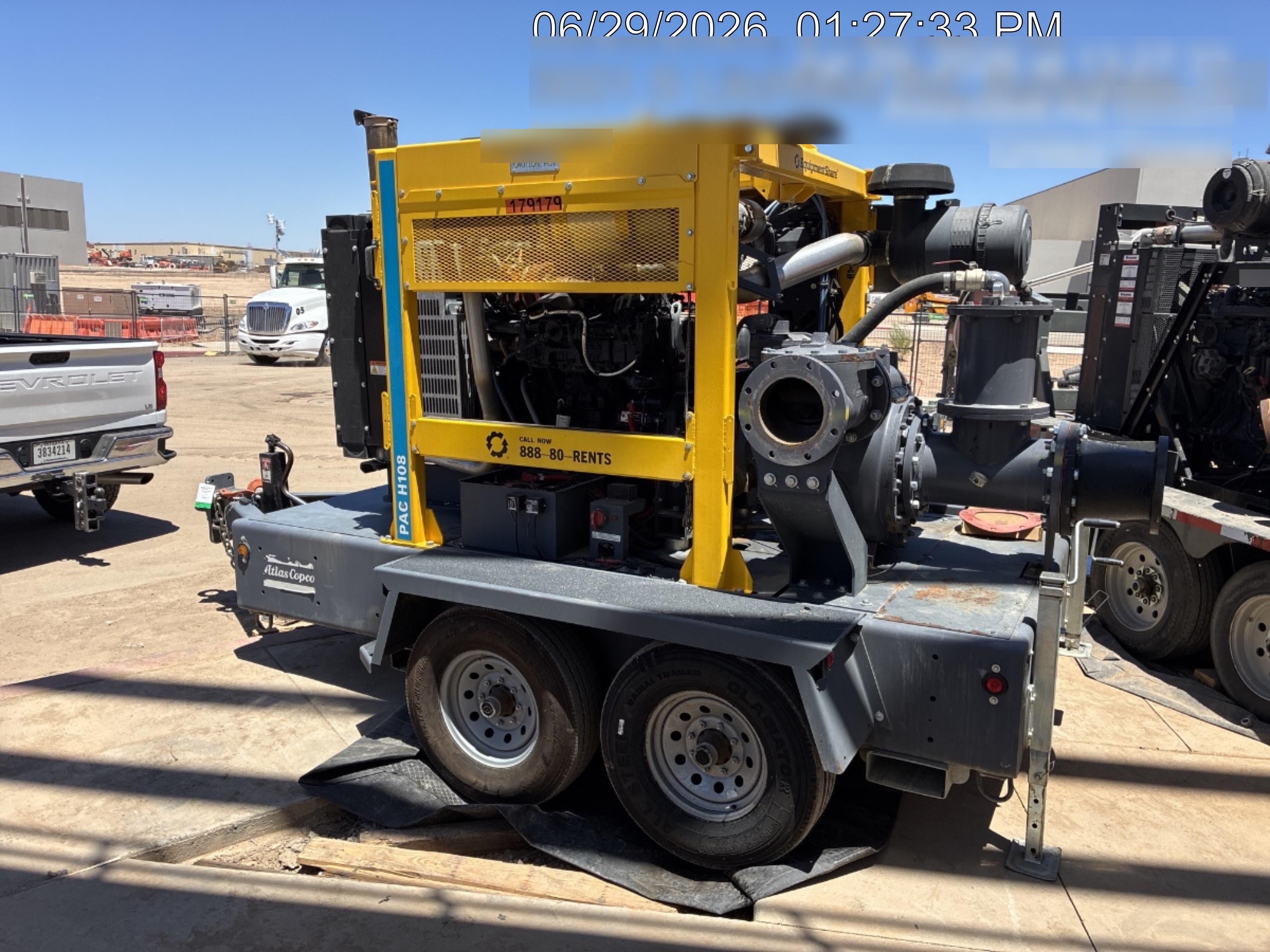 2021 ATLAS COPCO PAC H108 JD