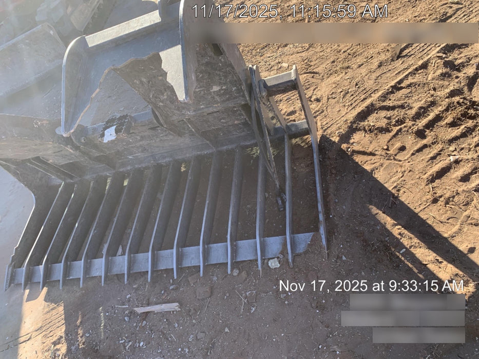 2018 PALADIN 78" Skeleton Grapple Bucket - Paladin