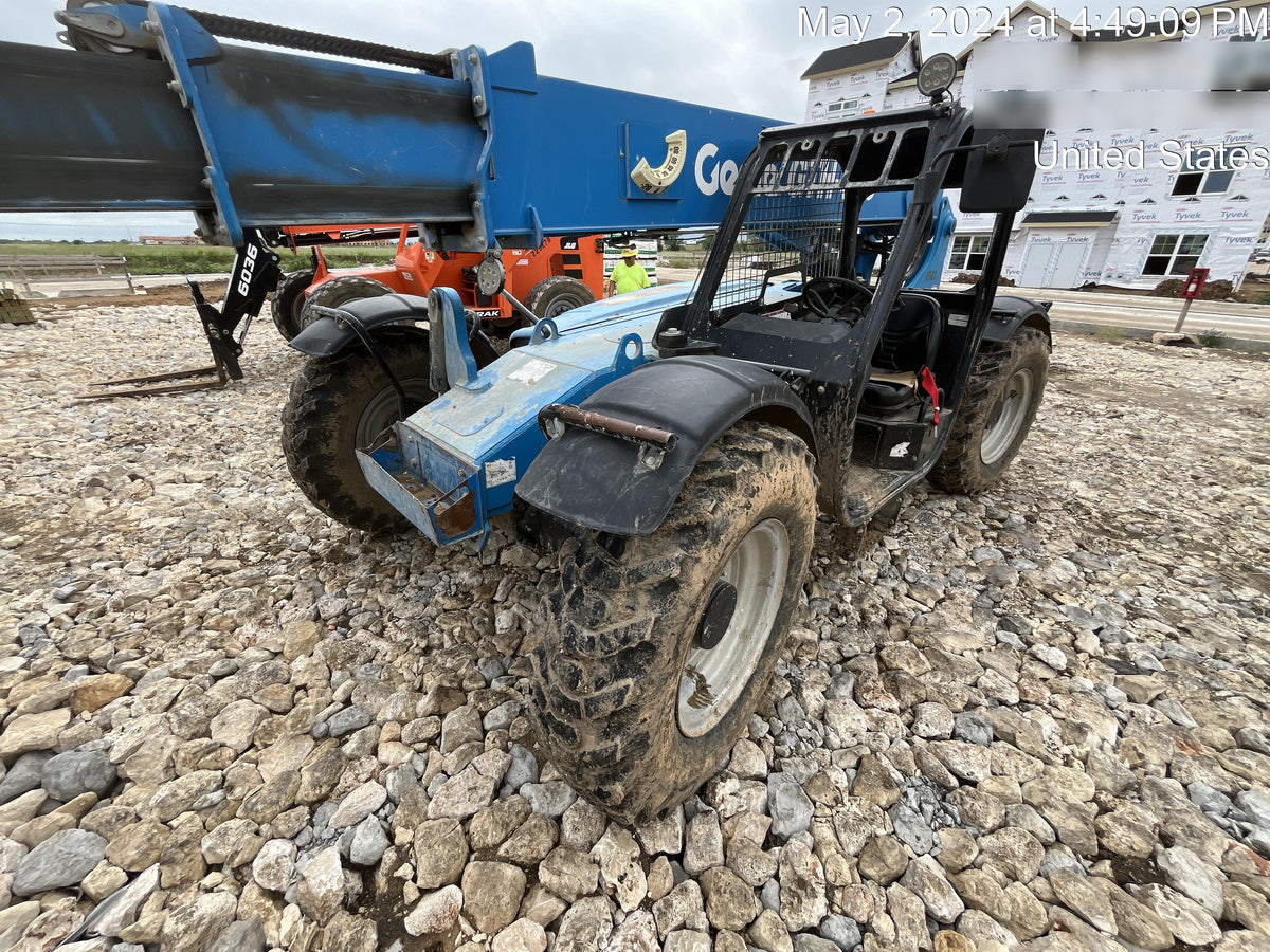 2018 Genie GTH-636 Genie GTH-636 w/Open ROPS, FF Tires, Work Light/Beacon, 48" Carriage and Forks