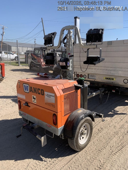 2024 Wanco WLTT-4MM4K Diesel, Deep Sea Controller, Shore Power Plug, Auto Start, (4) 350W LED Floodlights, 4kW Generator, 60 Gal Fuel Tank, 2" Ball, T3