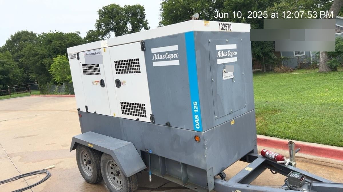 2021 ATLAS COPCO QAS 125