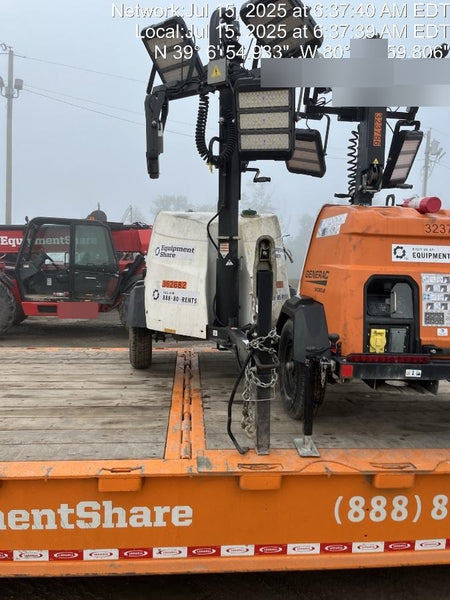 2023 Generac MLT2 Diesel, Flex Switch 120V Input, Powerzone Controller, (4) 320W LED Lights, 4kW Generator, 39.9 Gal Fuel Tank, 2" Ball, T3
