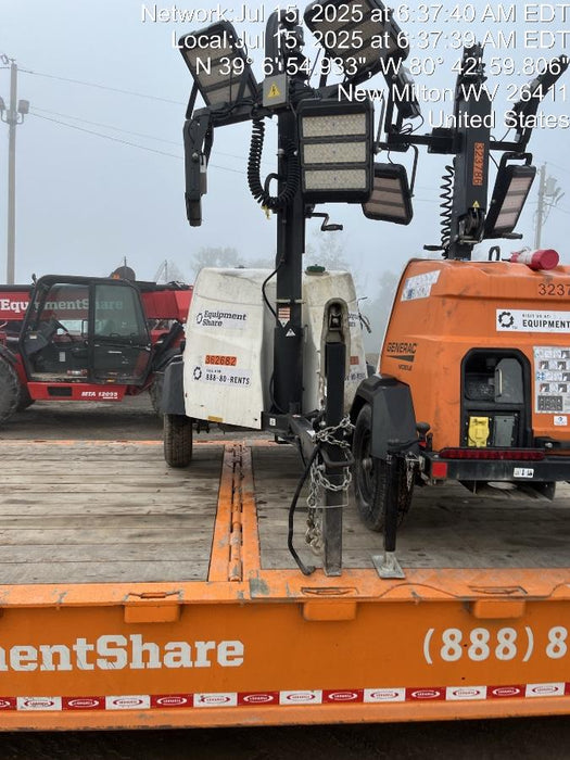 2023 Generac MLT2 Diesel, Flex Switch 120V Input, Powerzone Controller, (4) 320W LED Lights, 4kW Generator, 39.9 Gal Fuel Tank, 2" Ball, T3