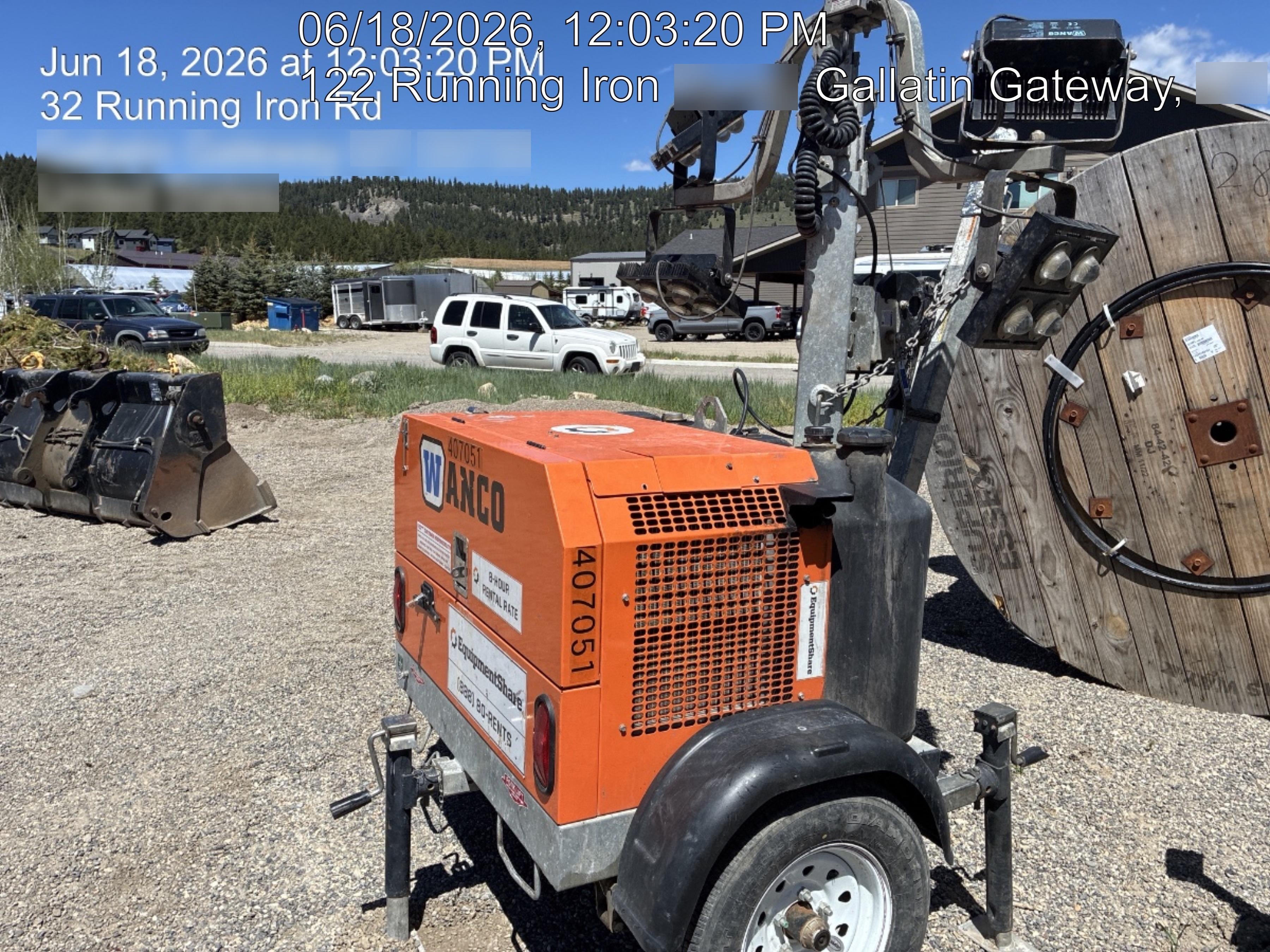 2024 Wanco WLTT-4MM4K Diesel, Deep Sea Controller, Shore Power Plug, Auto Start, (4) 350W LED Floodlights, 4kW Generator, 60 Gal Fuel Tank, 2" Ball, T3