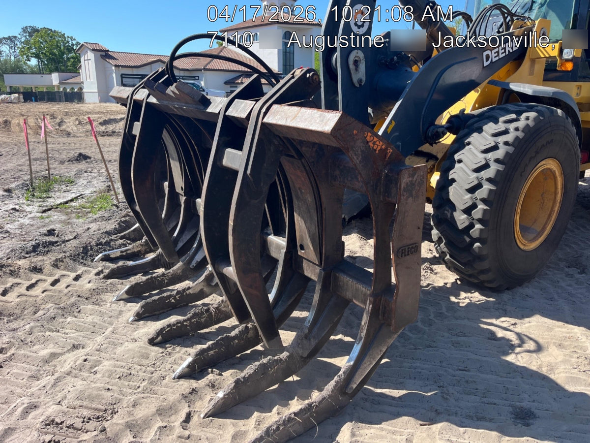 2021 FLECO 120" Grapple Rake - Fleco