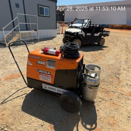2021 Lincoln Electric Ranger 305 LPG LPG One-Pak (includes undercarriage, tank holder & tank strap) ORANGE