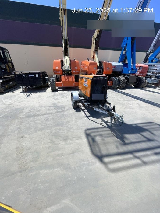 2022 Lincoln Electric LE400 Kubota V1505, Trlr, Cable Rack, Light Kit, ES Decals, T3