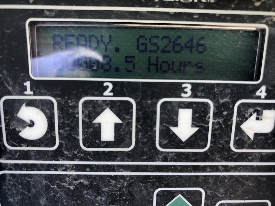 2019 Genie GS-2646 folding rails with full height swing gate