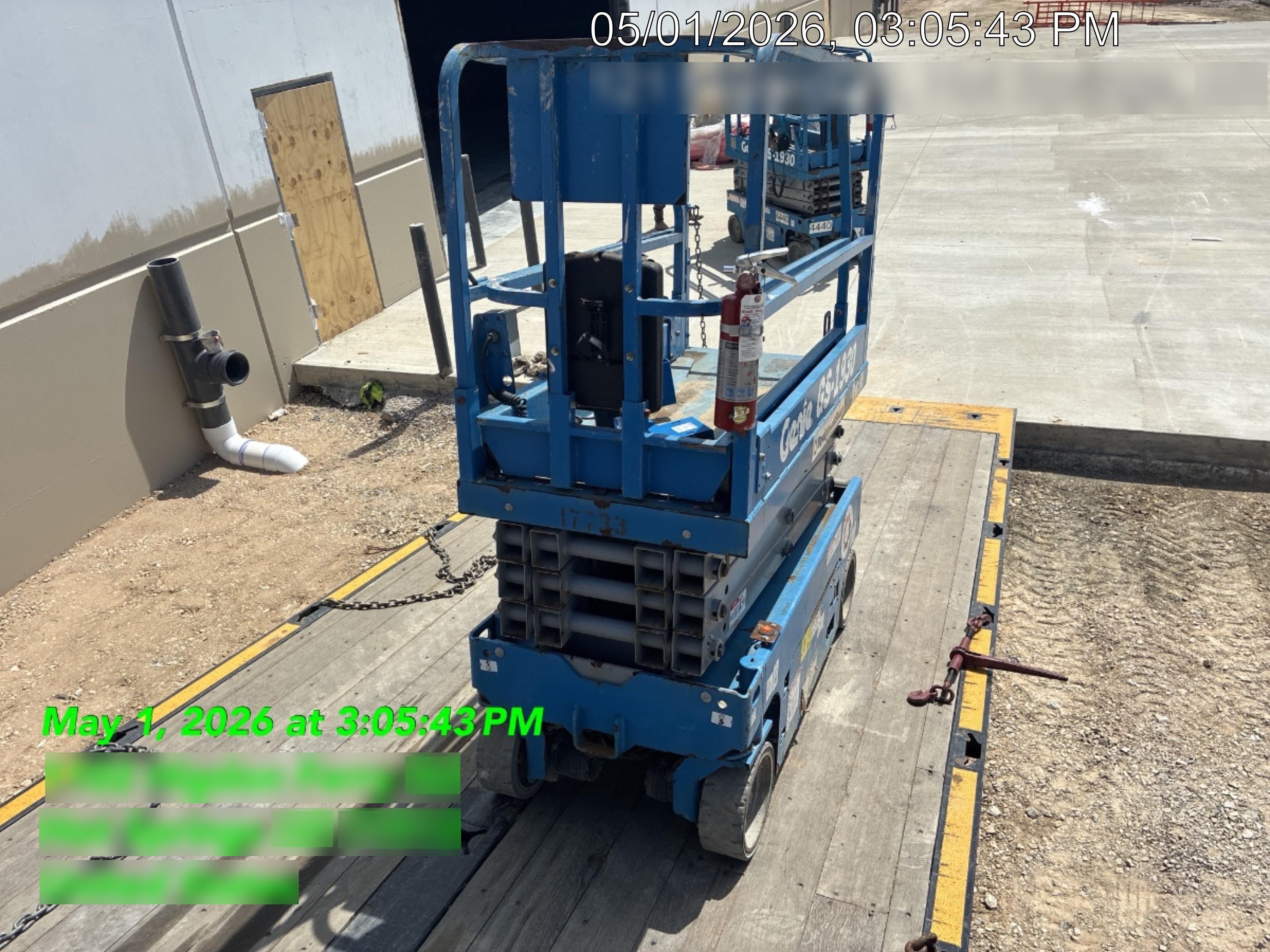 2018 Genie GS-1930 Genie GS-1930 w/Fixed Rail, Chain Entry