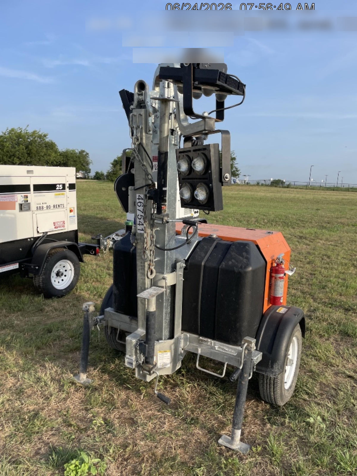 2024 Wanco WLTT-4MM4K Diesel, Deep Sea Controller, Shore Power Plug, Auto Start, (4) 350W LED Floodlights, 4kW Generator, 60 Gal Fuel Tank, 2" Ball, T3