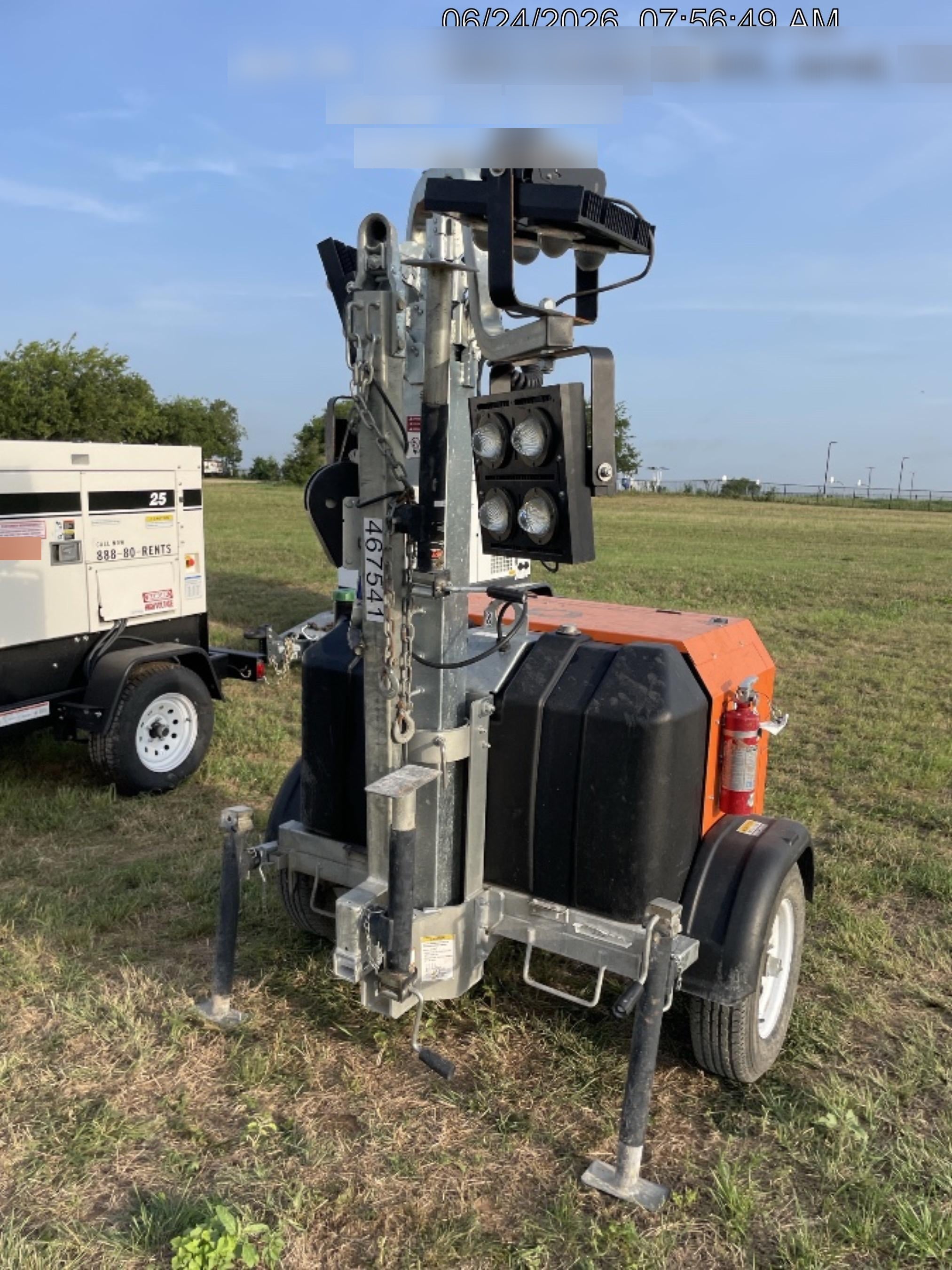 2024 Wanco WLTT-4MM4K Diesel, Deep Sea Controller, Shore Power Plug, Auto Start, (4) 350W LED Floodlights, 4kW Generator, 60 Gal Fuel Tank, 2" Ball, T3