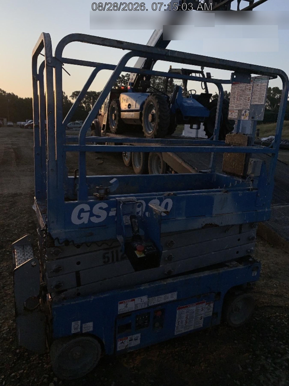 2019 Genie GS-1930 Fixed Rails with Chain Entry