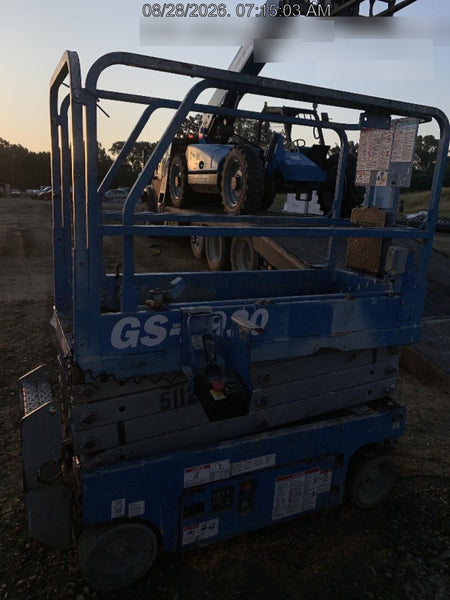2019 Genie GS-1930 Fixed Rails with Chain Entry